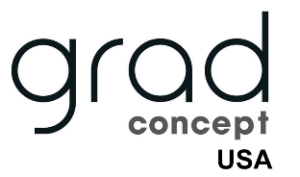 Grad concept USA logo
